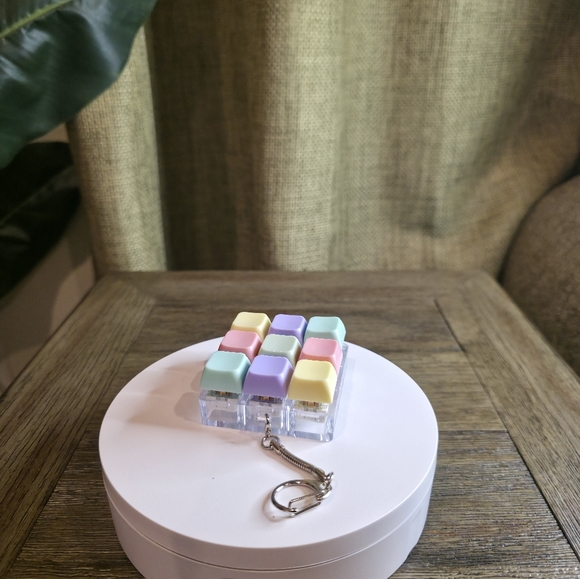 Pastel Mini Keychain Fidget Pad - Picture 7 of 10